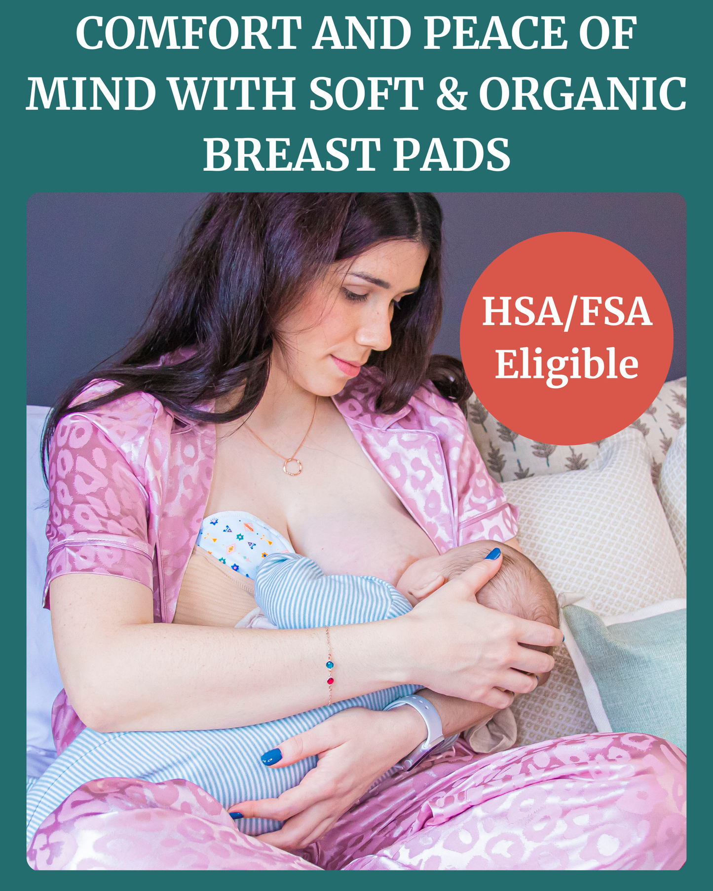 Nazar Reusable Breast Pads