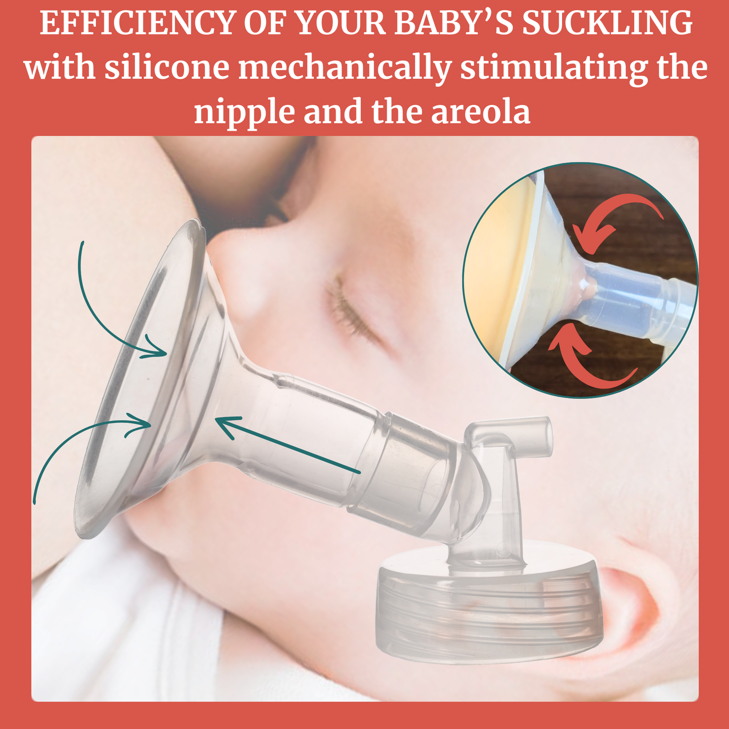 Cushy Silicone Breast Pump Flanges