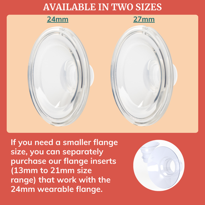 Wearable Breast Pump Flange