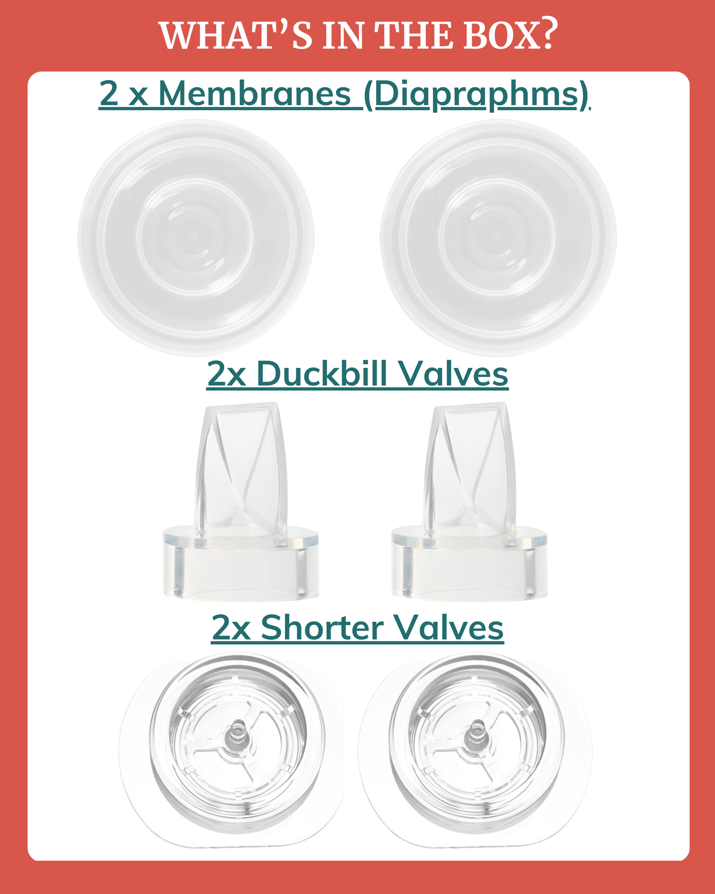 Breast Pump Membranes & Valves for Wearables