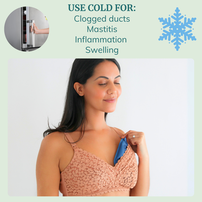 InstaRelief Breast Heating Pads Ice Packs