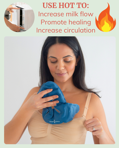 InstaRelief Breast Heating Pads Ice Packs