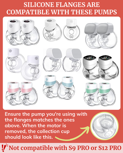 Wearable Breast Pump Flange