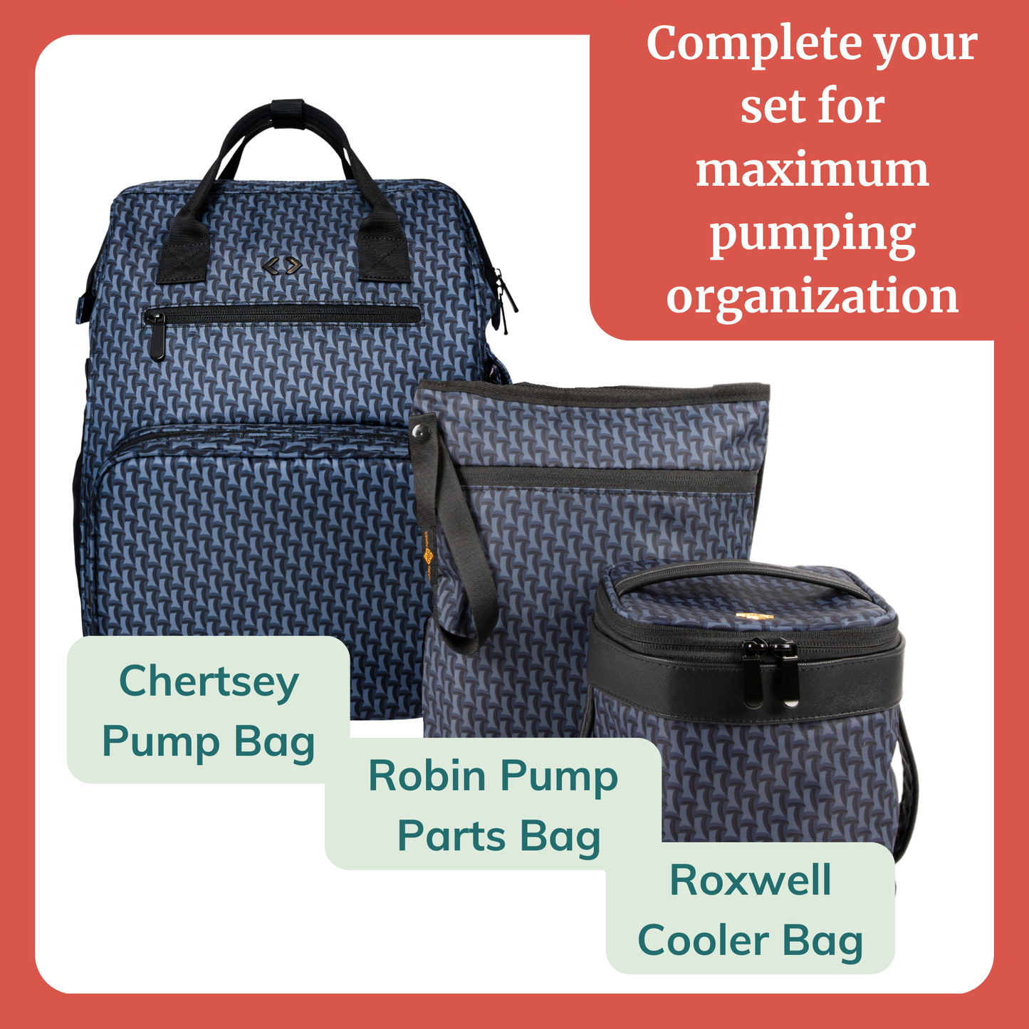 Chertsey Breast Pump Backpack