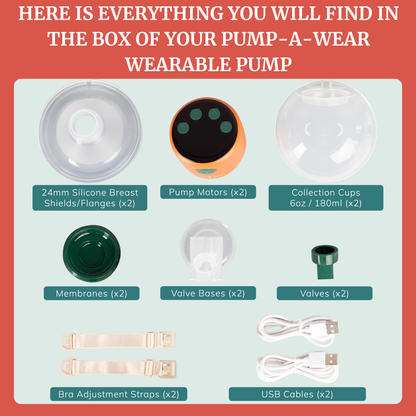 Pump-A-Wear Wearable Breast Pumps