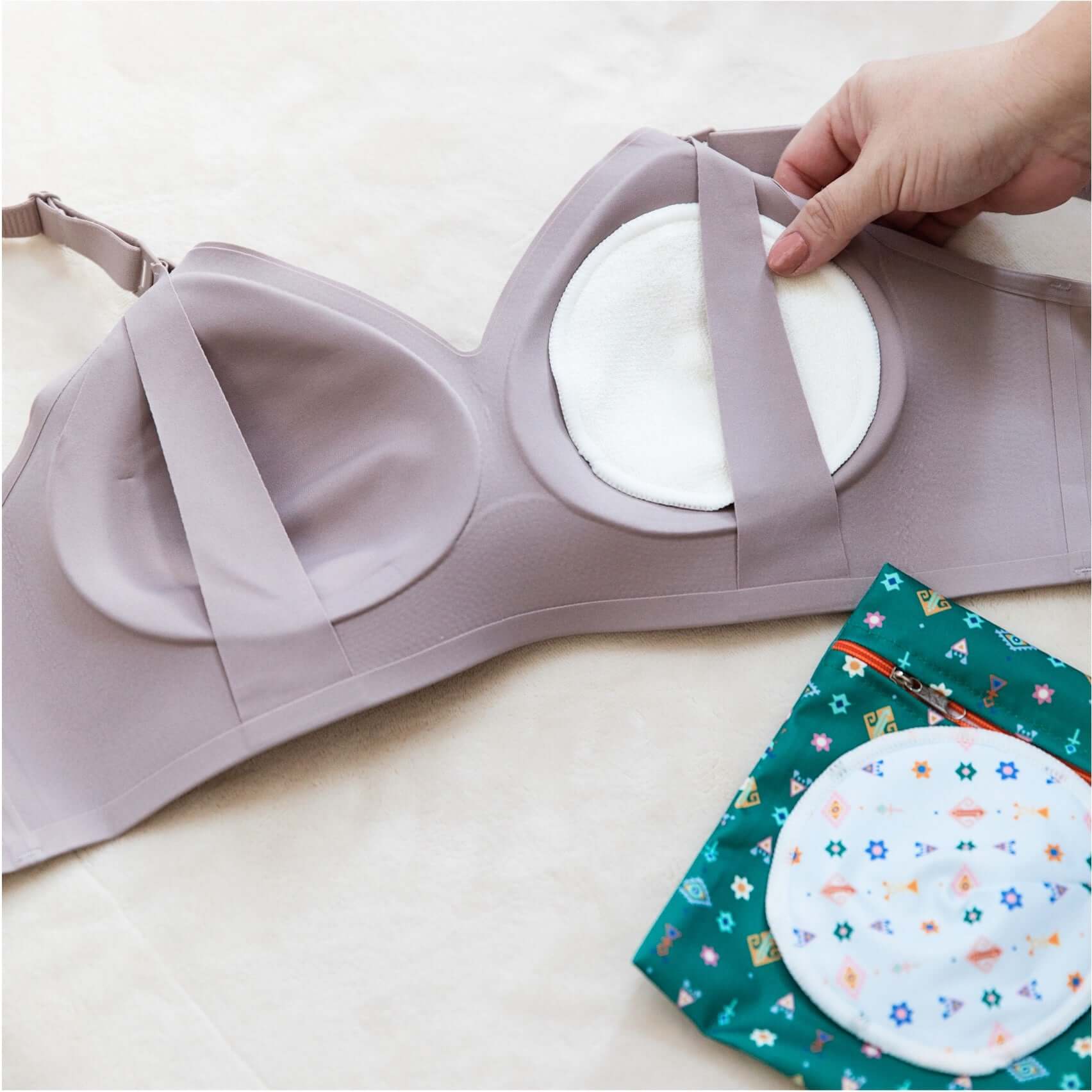 Clearance! Reusable Nursing Pads 4 Breast Pads for Breastfeeding Reusable  Breast Pads Washable Pads Breastfeeding Pads Nursing Breast Pads for  Breastfeeding Mothers 