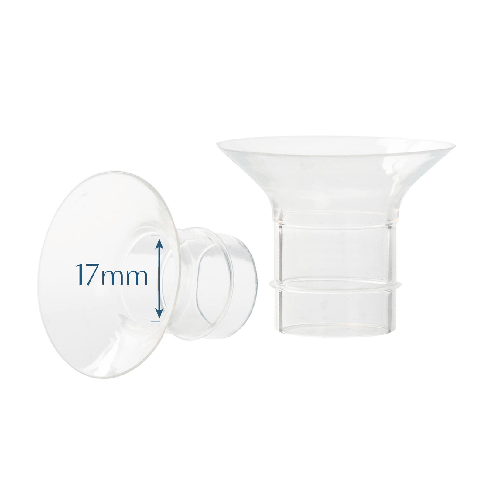 Pump-A-Collect Milk Collection Cups with Silicone Flanges